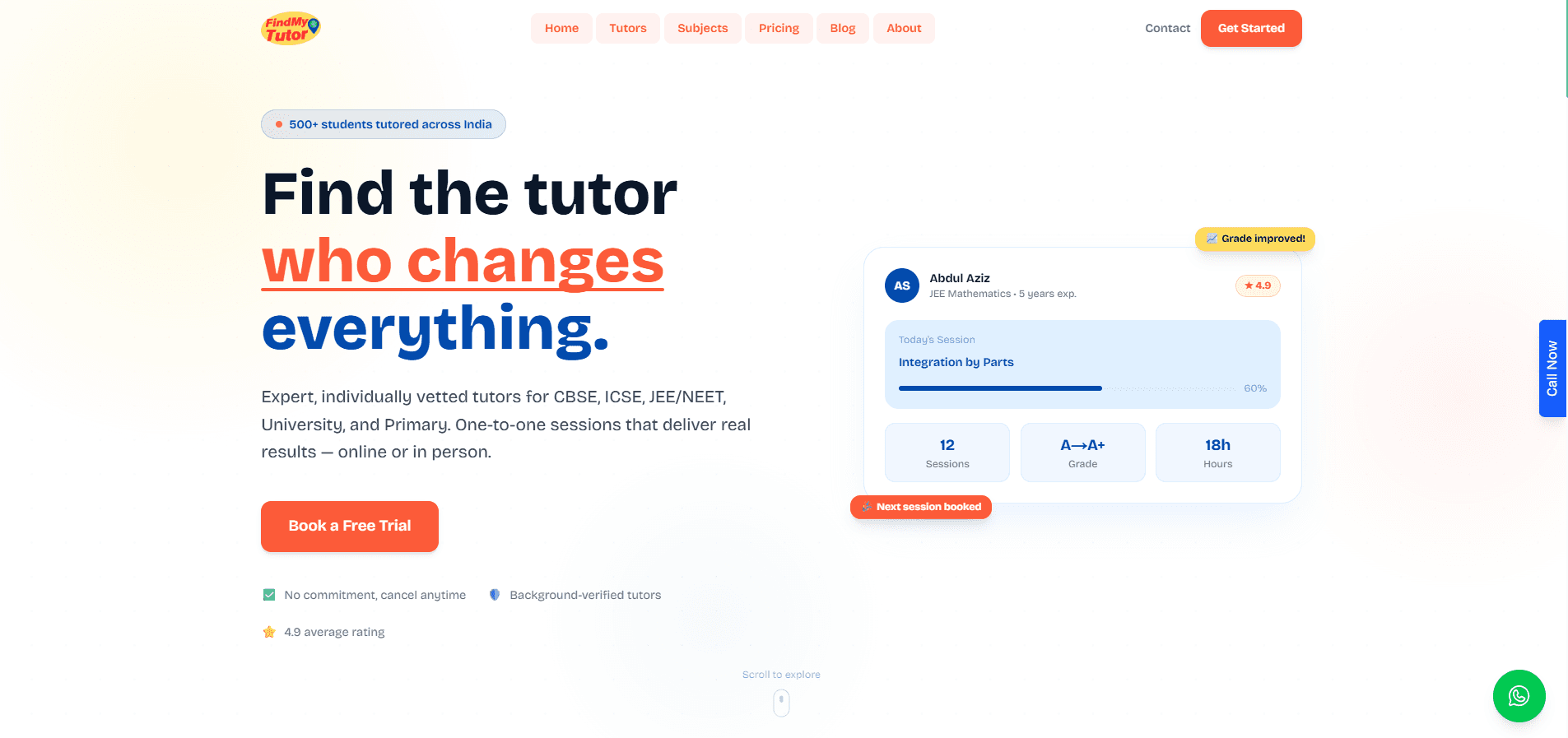 FindMyTutorIndia